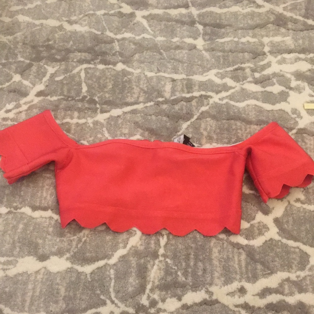 Bandage Bardot Bikini Top Off-the-Shoulder